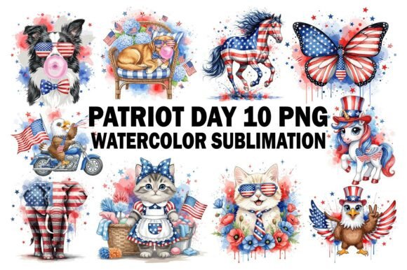 Patriot Day Watercolor Sublimation Explored